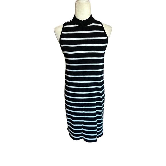 Old Navy Dresses & Skirts - 🍁 BUNDLE ONLY - 5/$15  Old Navy Striped Sweater Midi Dress, Black/White, Medium